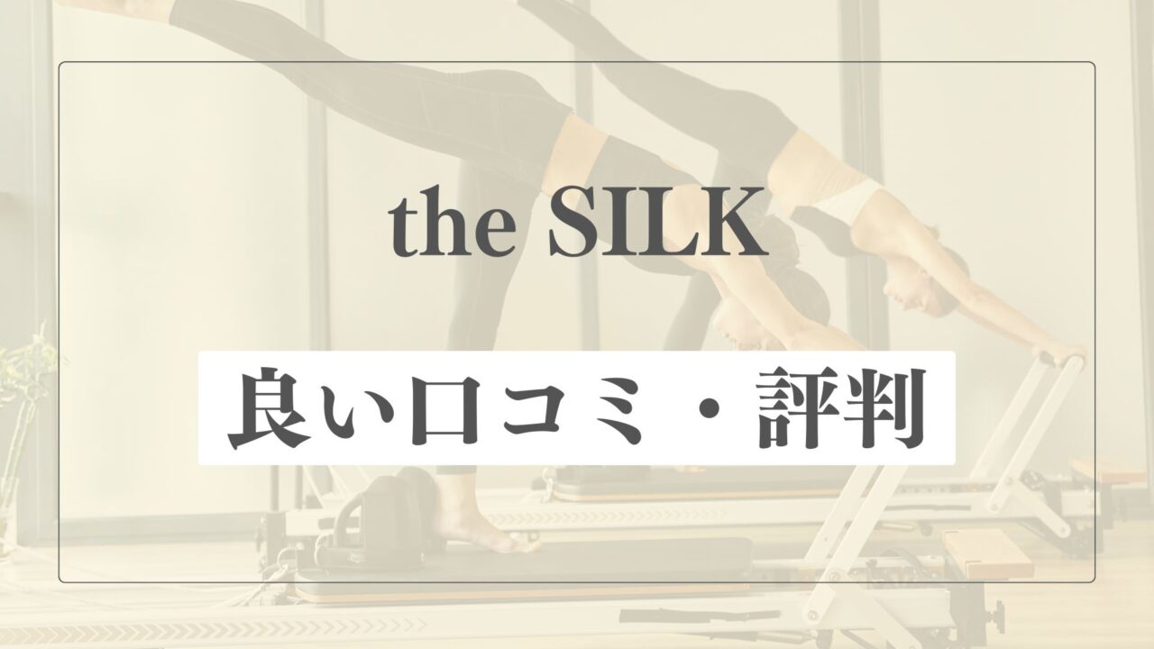 【良い口コミ・評判】the SILK(ザシルク)の魅力的な点