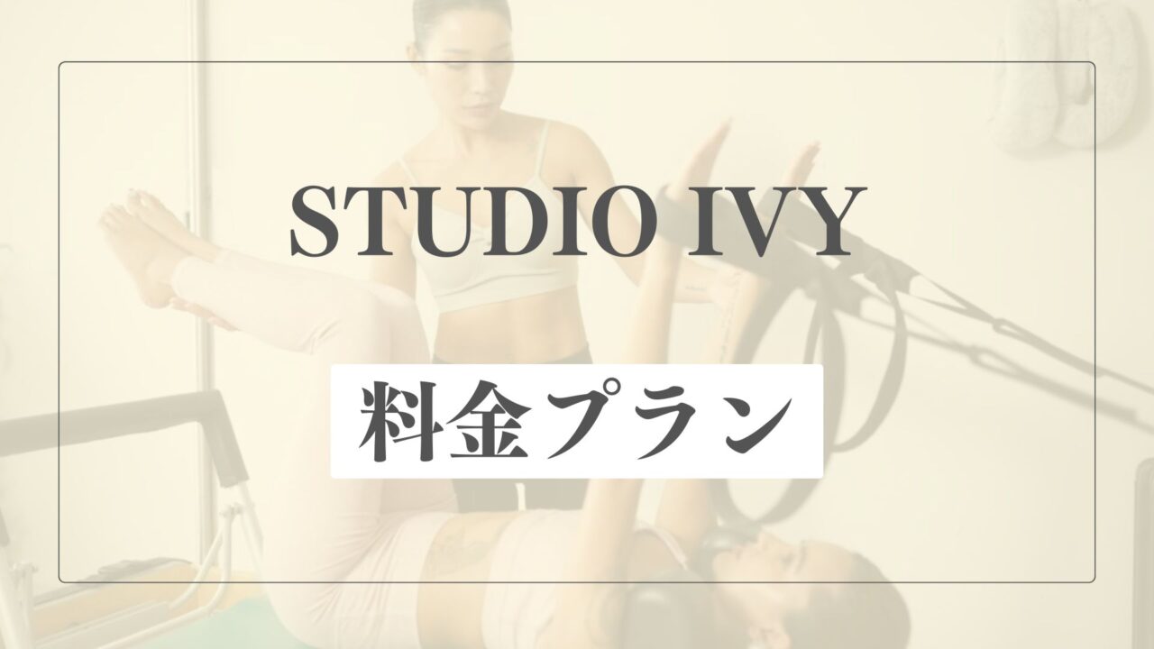 STUDIO IVYの料金プラン