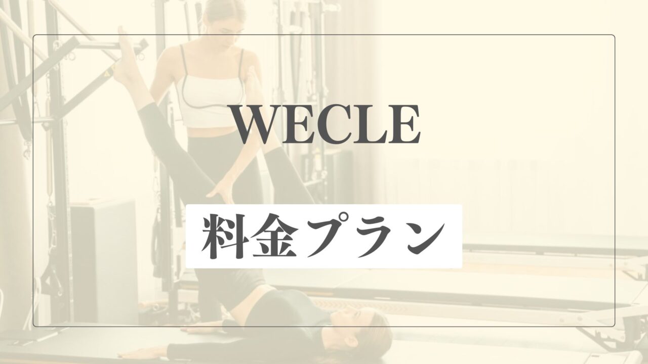 WECLE(ウィークル)の料金プラン